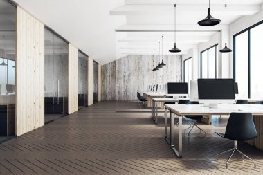 Temiz ofis iç coworking 
