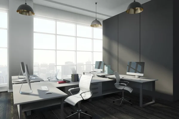 Modernes Büro mit Kopierraum — Stockfoto