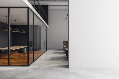 Boşaltmak ile modern toplantı odası