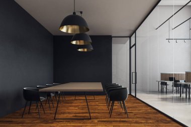 Modern konferans salonu ile boşaltmak