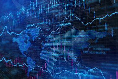 Yaratıcı forex arka plan 