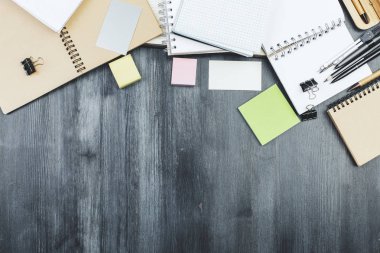 Yaratıcı ofis büro malzemeleri ile