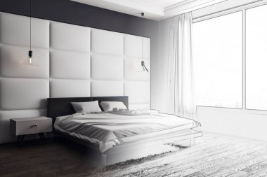 Bitmemiş yatak odası iç 