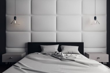 çağdaş yatak odası iç 