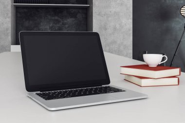 Boş dizüstü portre 