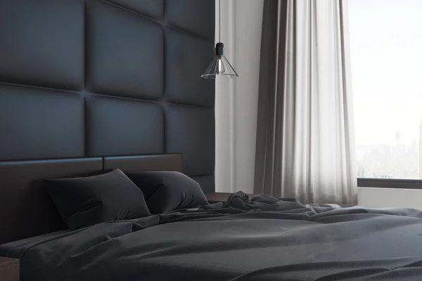 Luxus-Schlafzimmereinrichtung — Stockfoto