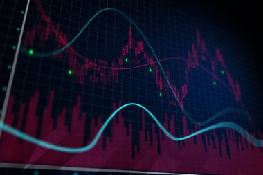 Forex grafik arka planı 