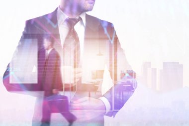 İşçi, broker ve Finans kavramı