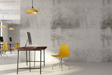 Temiz office boşaltmak ile coworking