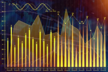 Soyut forex arka plan 