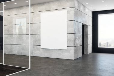 Coworking içi boş billboard 