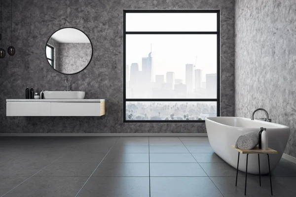 Contemporary bathroom interior — Stock Photo, Image