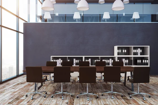현대 회의 룸 인테리어 — 스톡 사진