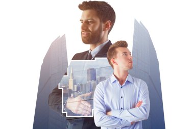 İstihdam, başarı, takım çalışması ve iş kavramı