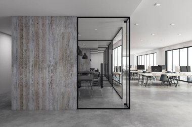 Modern coworking office ile boşaltmak