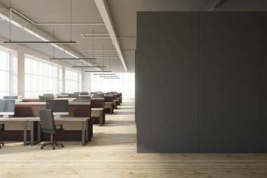 Modern coworking office ile boşaltmak