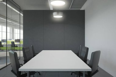 Modern konferans salonu ile boşaltmak