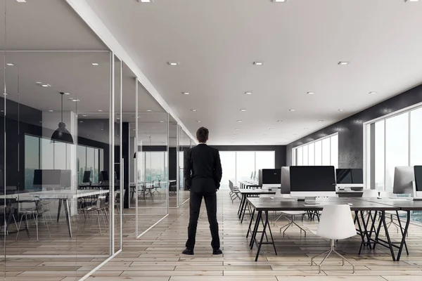 Businessman in coworking office — Stock Photo, Image