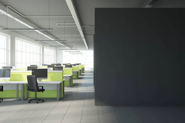 Contemporary coworking office with copyspace — Stock Photo, Image