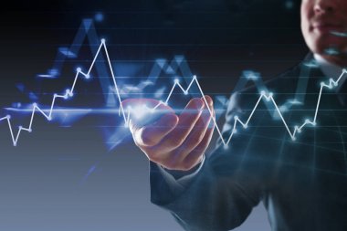 Teknoloji ve ticaret kavramı 