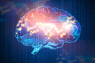 Bilgisayar, AI ve ticaret kavramı