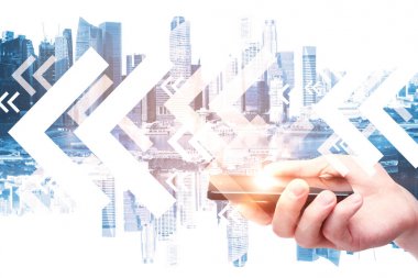 Medya okları ile Smartphone