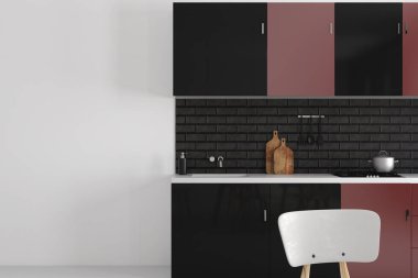 Boşaltmak ile çağdaş mutfak