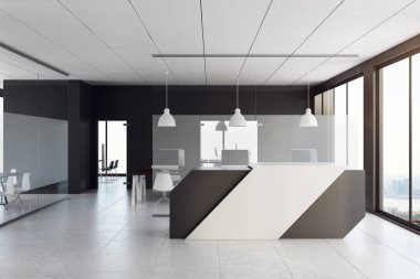 Resepsiyon ile modern ofis