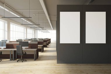 Modern coworking office posteri ile