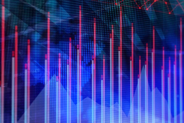 Yatırım, ticaret, Ekonomi ve istatistik kavram — Stok fotoğraf