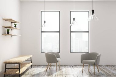 Minimalist koridor iç 