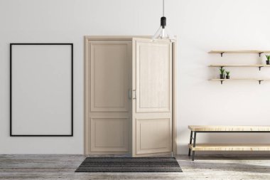 Koridor iç boş afiş 