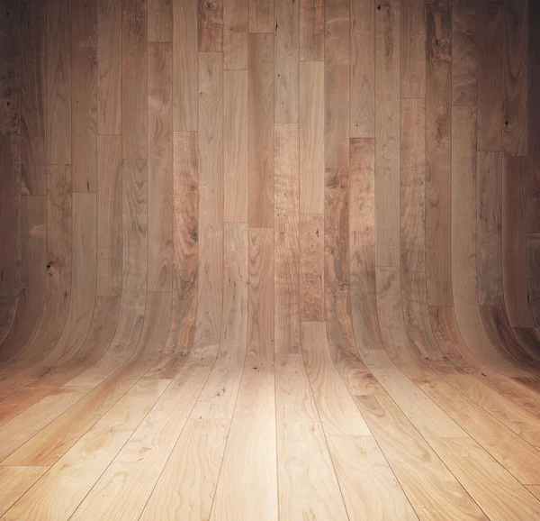 Fundo de madeira curva — Fotografia de Stock