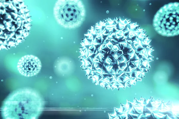Вірусом клітини — стокове фото