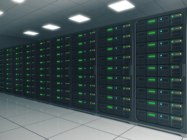 Современная серверная
