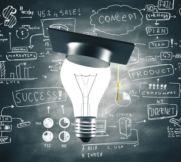 Success and education concept. — Stock Photo, Image