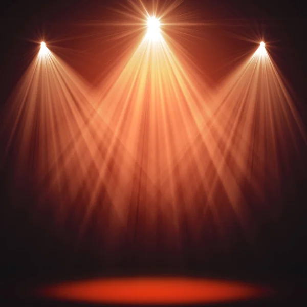 �oncert stage with spot lights — Stock Photo, Image