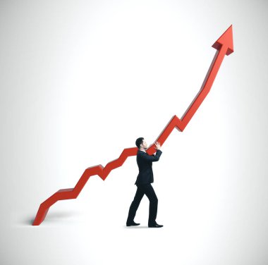 işadamı holding kırmızı ok
