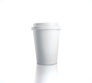 coffee in disposable cup clipart