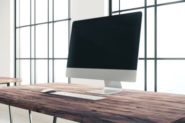 Temiz tasarımcı bürosu içi