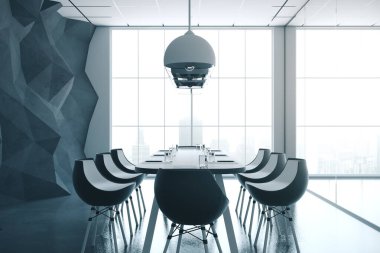 Ekipmanlı toplantı odası