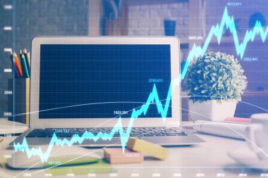 Çok sayıda şemaya, finansal bilgilere ve bilgisayar geçmişi olan çalışma alanına maruz kalmış. Uluslararası çevrimiçi ticaret kavramı.