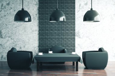 Kafenin içi rahattır.