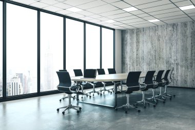 Çağdaş konferans odası iç