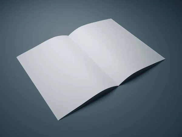 Blank white notepad — Stock Photo, Image