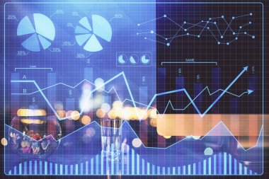 Çizelgeye, finansal bilgilere ve bilgisayar geçmişi olan çalışma alanına iki kez maruz kalmış. Uluslararası çevrimiçi ticaret kavramı.