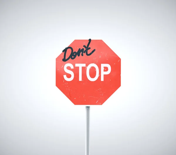 Yol işareti durma — Stok fotoğraf