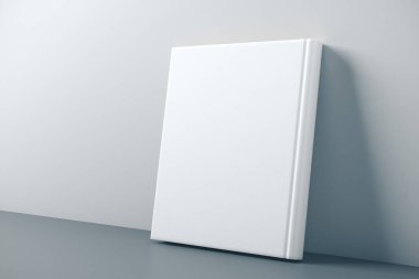 Kapalı beyaz cilt kitabını boşalt