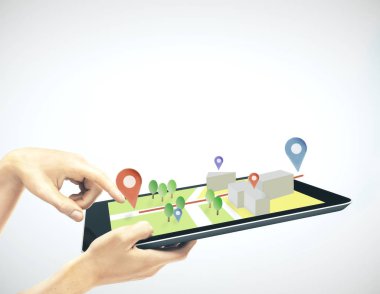 Dijital tablet dokunmadan el