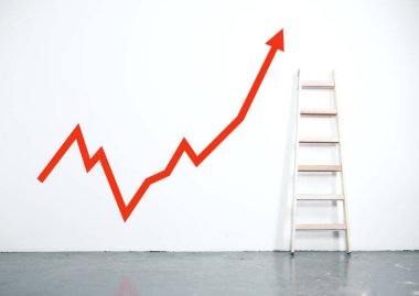 Duvara hisse senedi çizimi